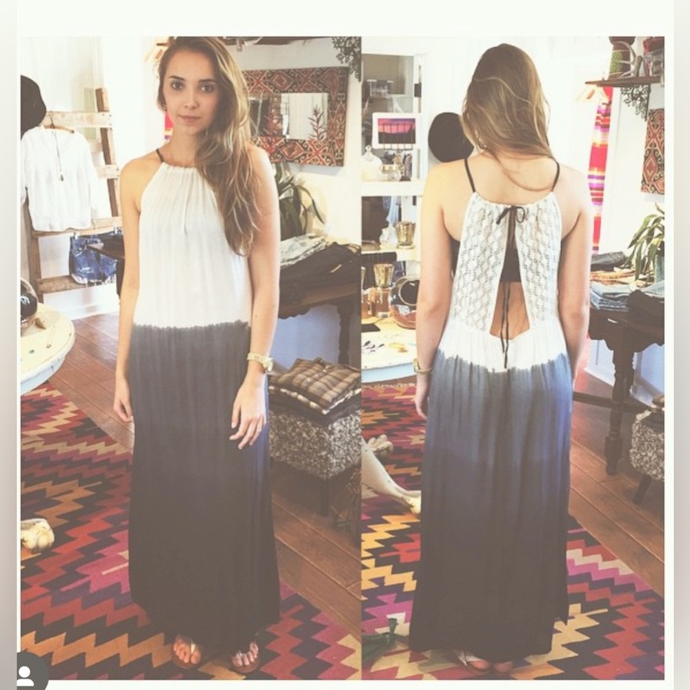 Boho Me Tie Dye Maxi Dress Size M